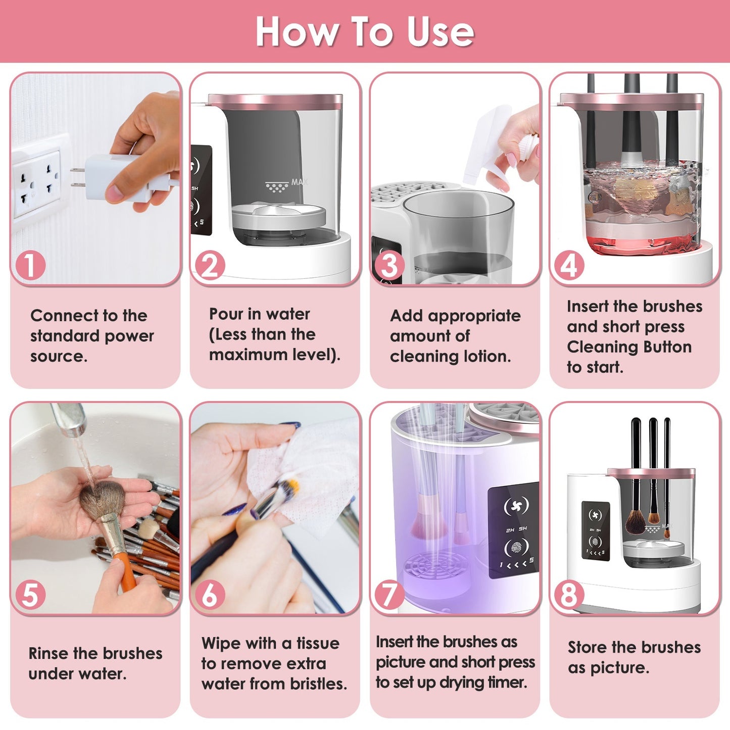 Glamly BrushCleaner